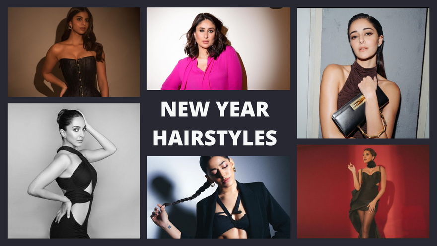 New Year Hairstyles Inspired by Indian Celebrities