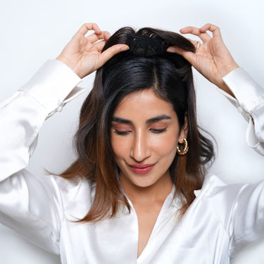 Bangs With Scalp Hair Topper – Silk Base Bangs – Nish Hair