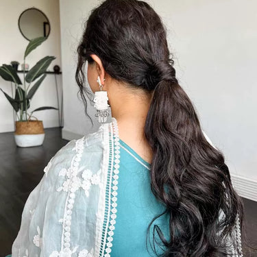 Wavy Faux Ponytail Extension- Nish Hair
