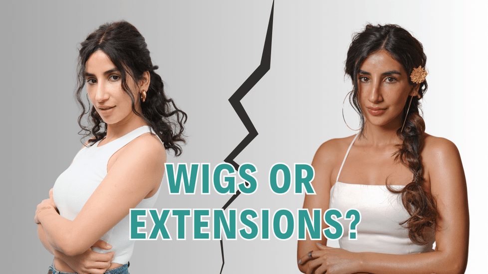 Wig vs Hair Extensions What Should I Choose? Nish Hair