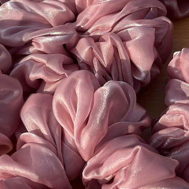 Blush Shimmer Pixie Scrunchie