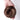Human Hair Donut Scrunchie Dark Brown with Ash Highlights | Small
