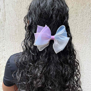 Dual Shaded Organza Bow | Nish Hair