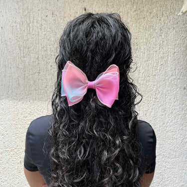 Dual Shaded Organza Bow | Nish Hair