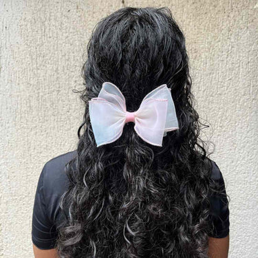 Dual Shaded Organza Bow | Nish Hair