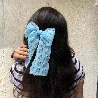 Picnic Polka Dots Bow | Nish Hair