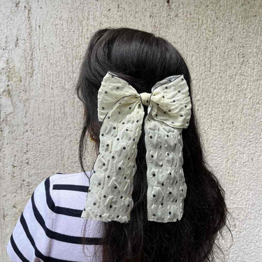 Picnic Polka Dots Bow | Nish Hair